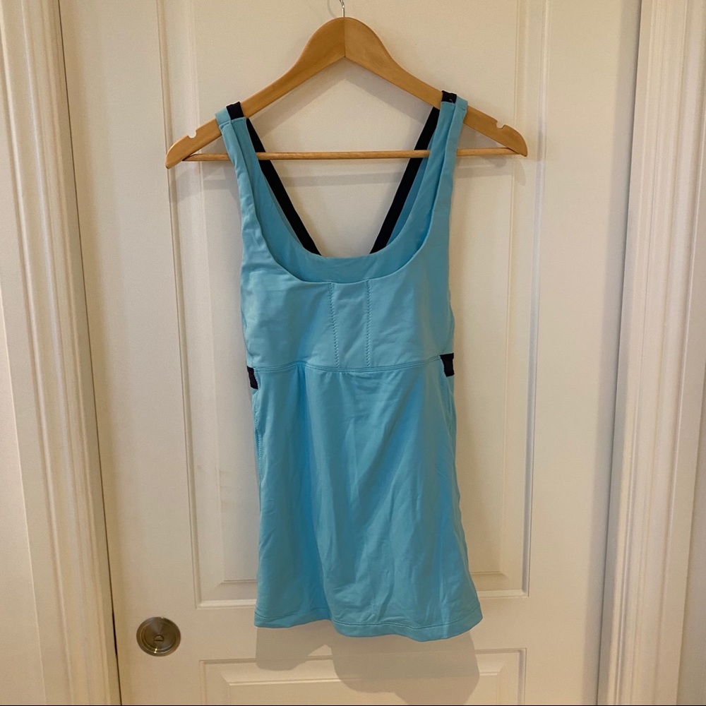 Lululemon Criss-Cross Back Stash n Go Tank.